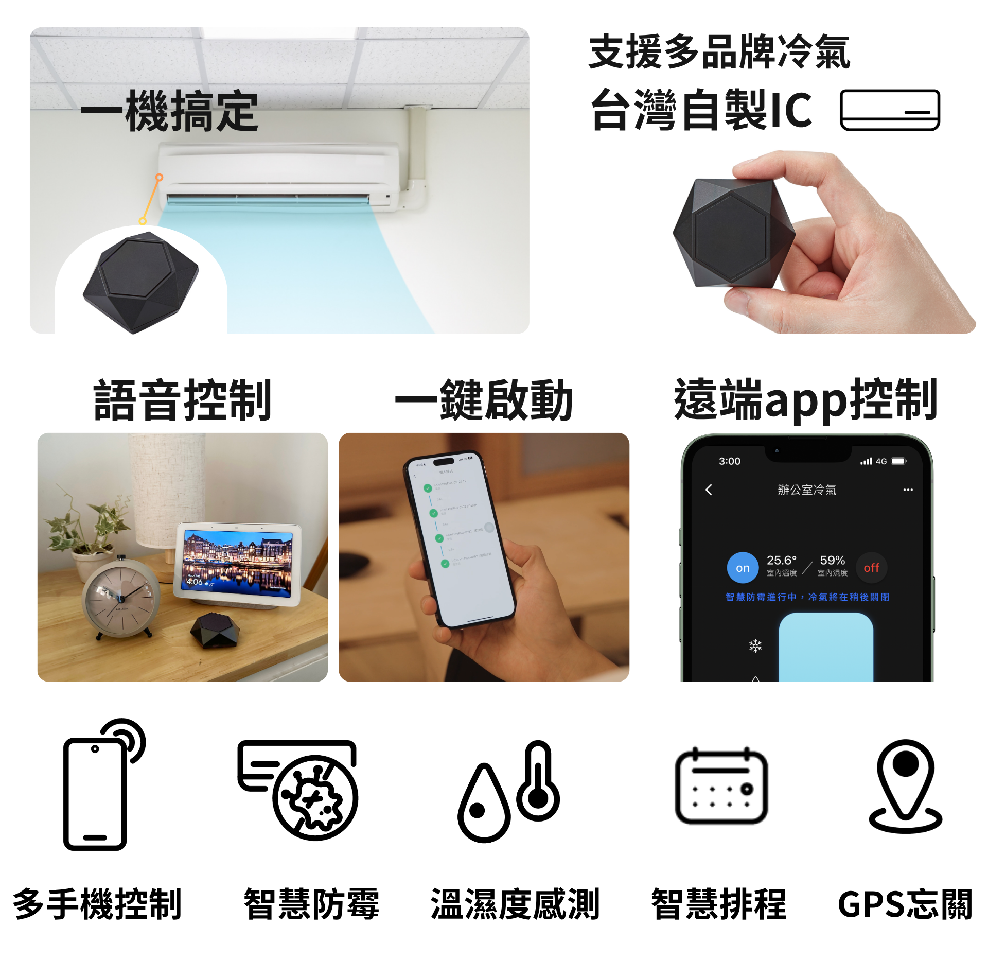 AIFA 艾法科技 i-Ctrl AC Plus i-Ctrl Pro Plus aifa smart remote smart home app control 智慧家庭 智能家居 智慧生活 手機app開冷氣