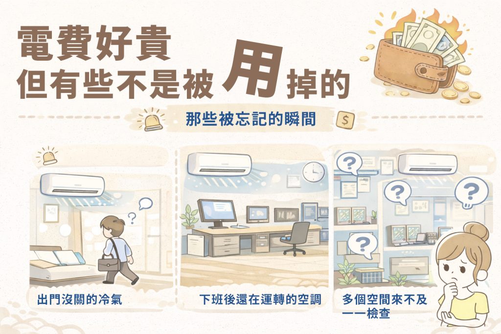 AIFA艾法科技 智慧家庭 智能家居 台灣原生智慧家庭品牌 台灣研發 台灣生產 台灣製造 ictrlpro ictrlac smartremote smarthome 智能控制器 智慧控制器 智能遙控器 智慧遙控器 i-Ctrl Pro Plus i-Ctrl AC Plus 能源管理應用實例1