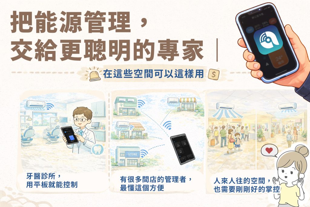 AIFA艾法科技 智慧家庭 智能家居 台灣原生智慧家庭品牌 台灣研發 台灣生產 台灣製造 ictrlpro ictrlac smartremote smarthome 智能控制器 智慧控制器 智能遙控器 智慧遙控器 i-Ctrl Pro Plus i-Ctrl AC Plus 能源管理應用實例5